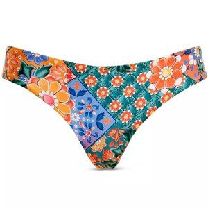 Agua Bendita Audrey Tile Bikini Bottoms - S - NEW WITH TAGS